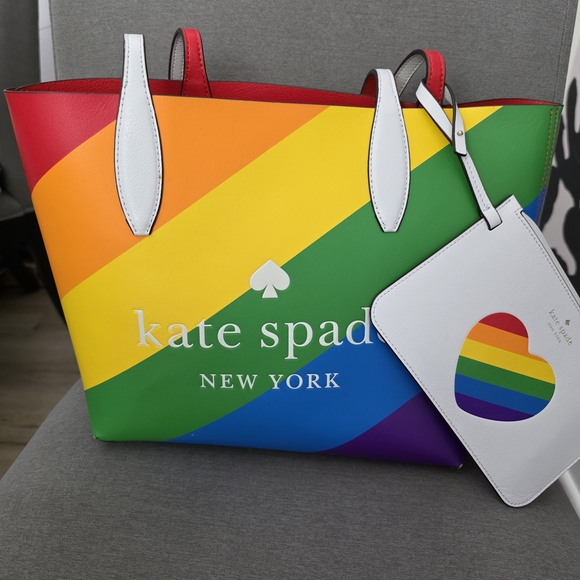 kate spade Multicolor Stripe Tote - Picture 1 of 3